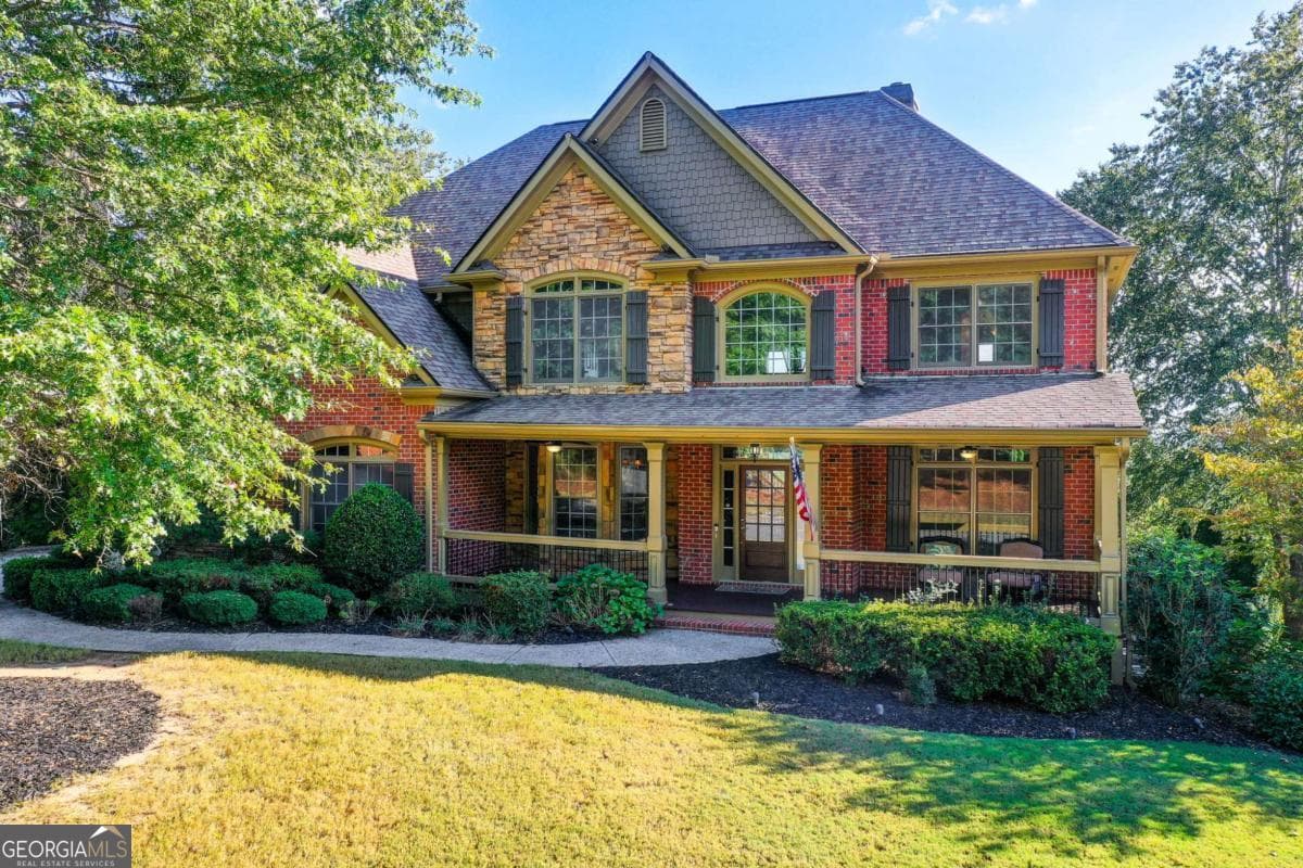 6 bedroom, 5 bathroom, 5,991 sq ft single family residence for sale at 322 Tupelo Trail, Canton, GA 30114