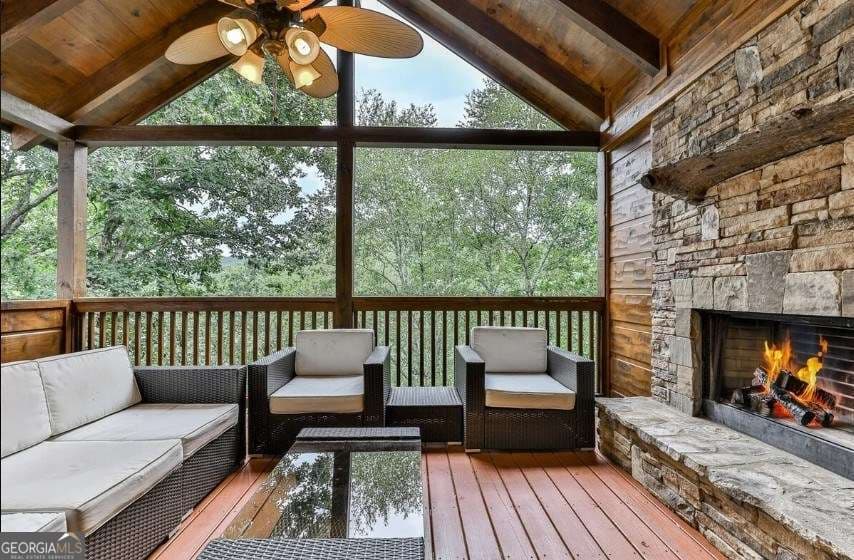 4 bedroom, 3 bathroom cabin,single family residence for sale at 92 Fish Trap Road, Blue Ridge, GA 30513 — photo 5