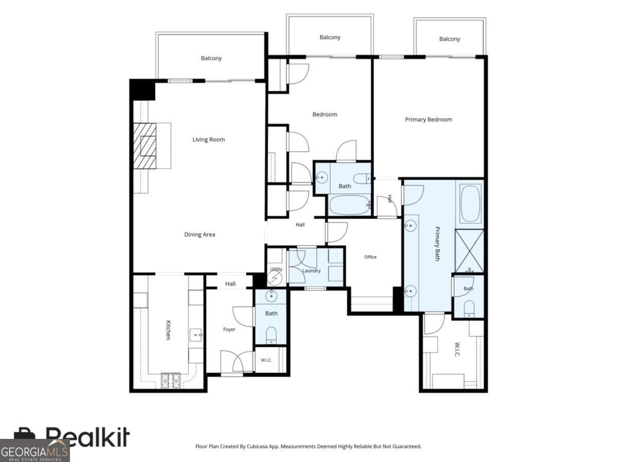 2 bedroom, 2.5 bathroom, 1,794 sq ft condominium for sale at 2233 Peachtree Road 402, Atlanta, GA 30309 — photo 5