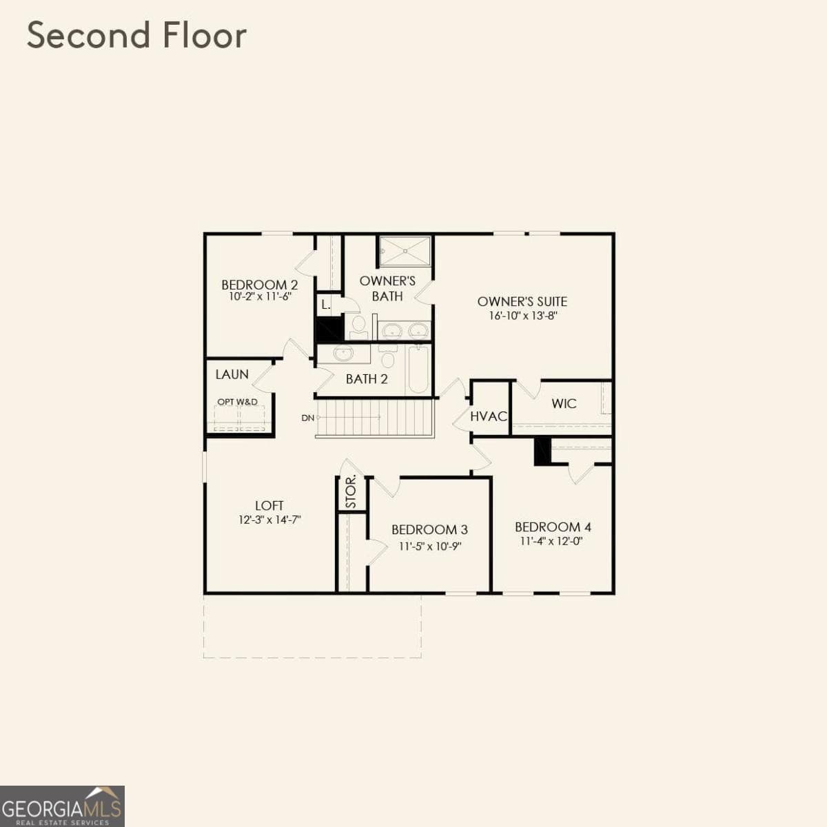 4 bedroom, 2.5 bathroom, 2,322 sq ft single family residence for sale at 3211 Proust Court, Gainesville, GA 30507 — photo 3