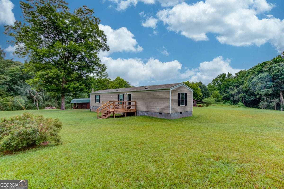 3 bedroom, 2 bathroom, 902 sq ft manufactured home,single family residence for sale at 492 Gumlog Creek Road, Martin, GA 30557 — photo 7