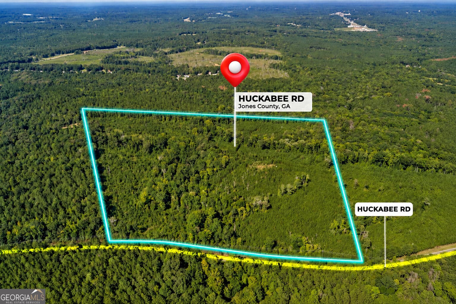 unimproved land for sale at 0 Huckabee Road, Gray, GA 31032