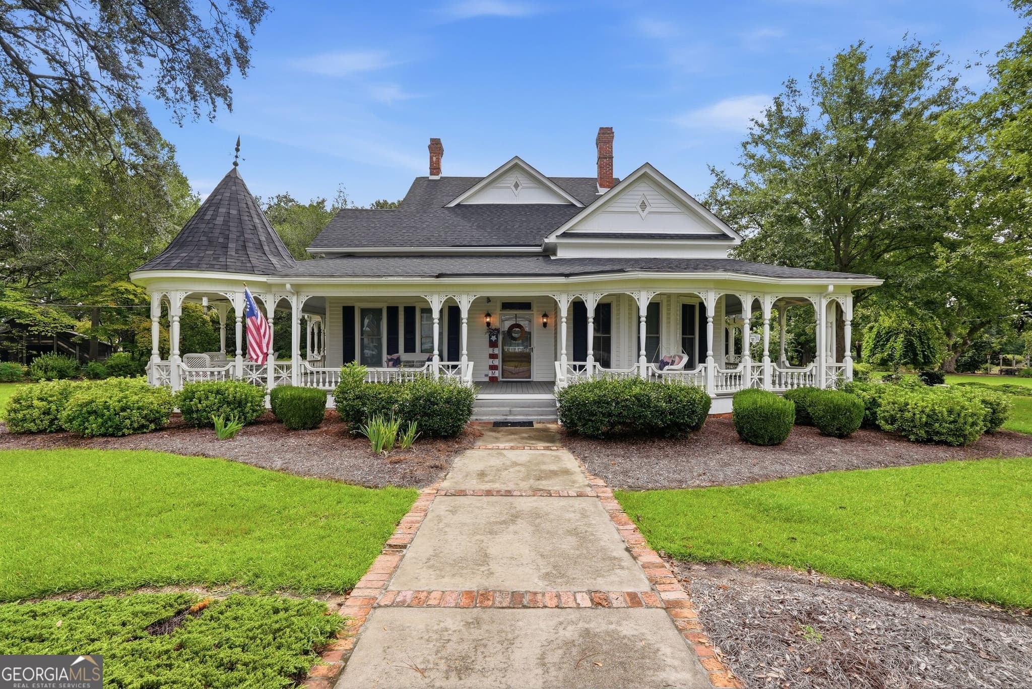 4 bedroom, 3.5 bathroom, 3,948 sq ft single family residence for sale at 309 S College Street, Twin City, GA 30471