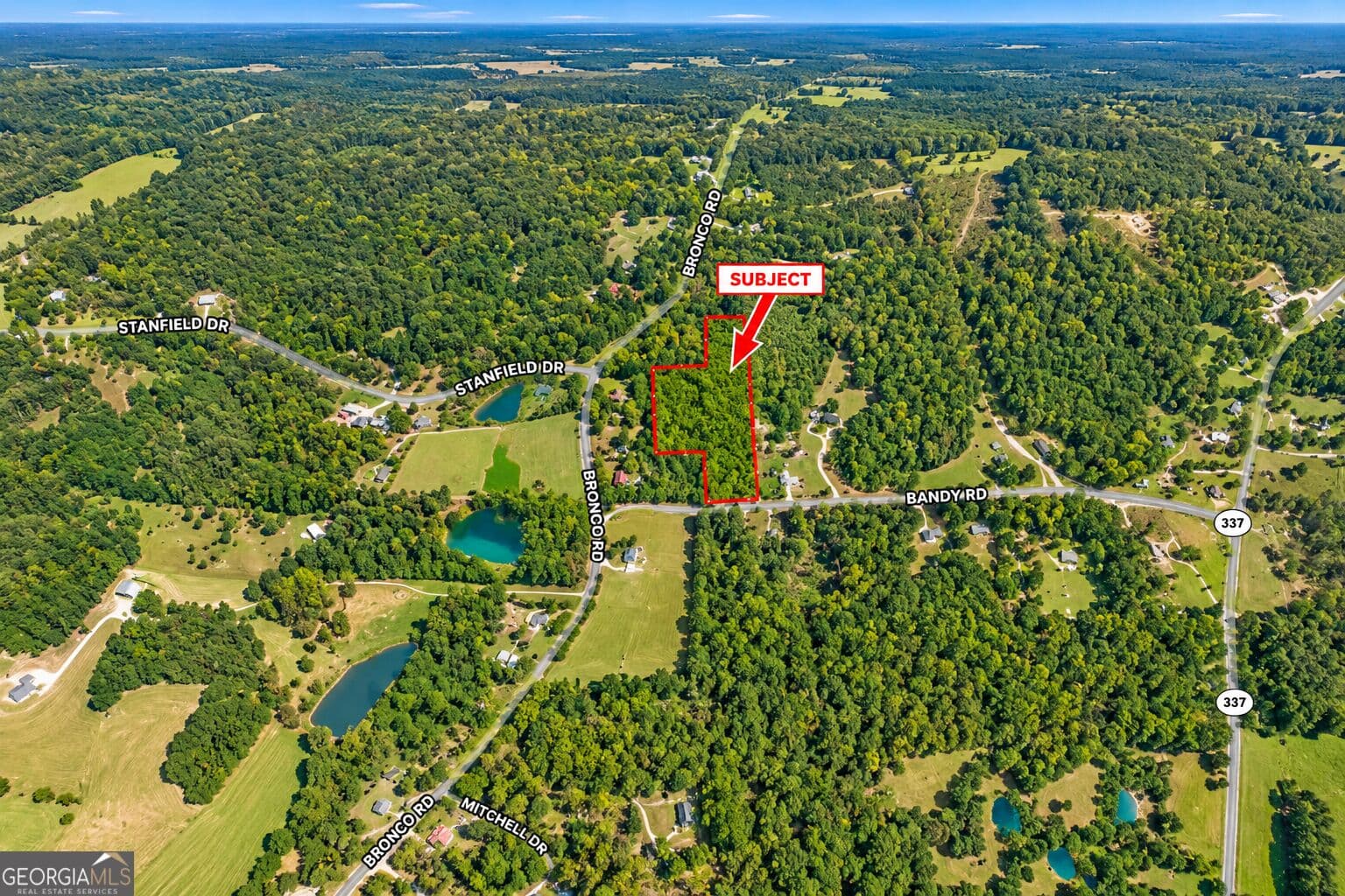 residential lot for sale at 8 ACRES Bandy Road, Lafayette, GA 30728 — photo 3