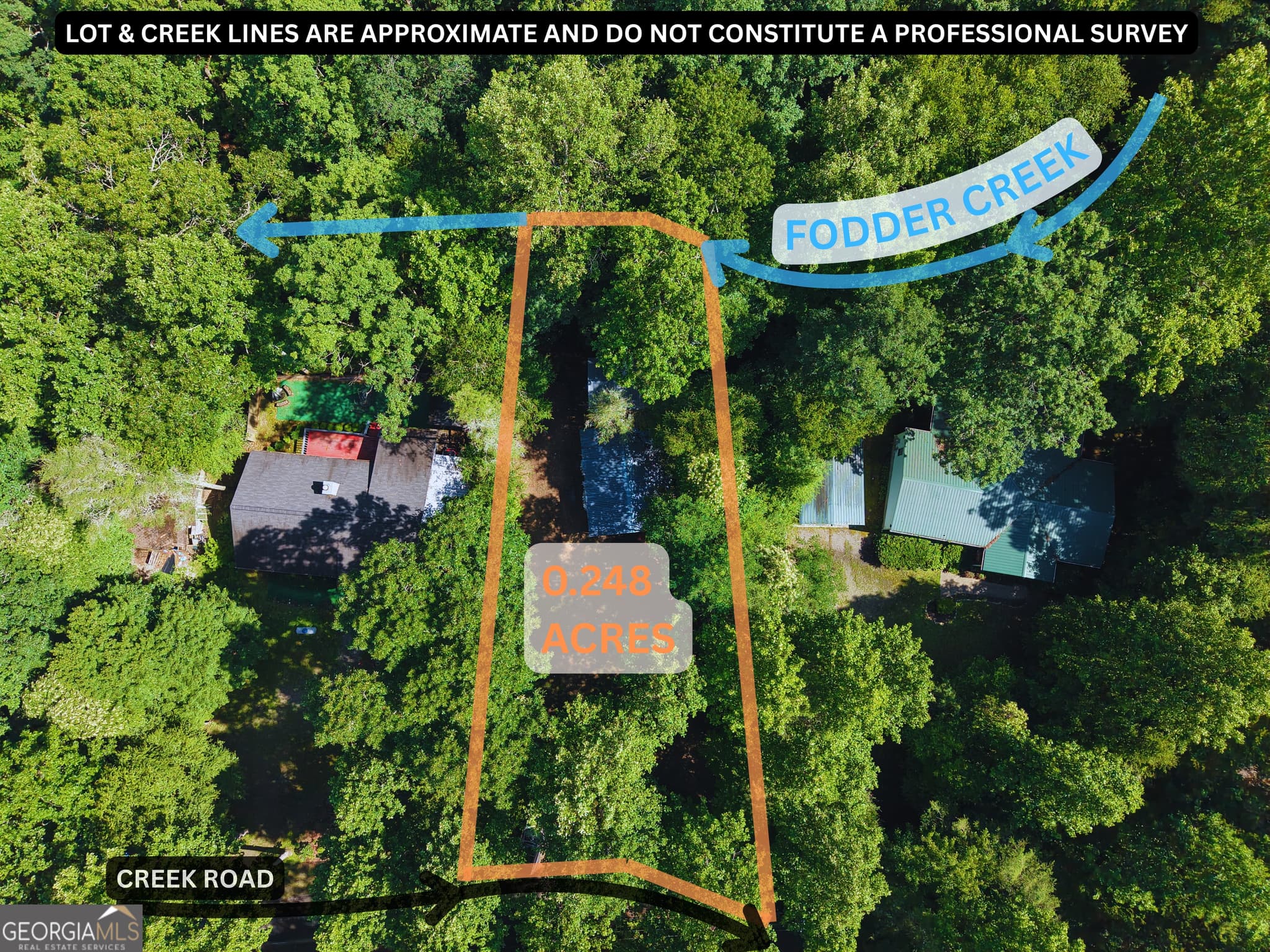 residential lot for sale at 1536 Creek Road, Hiawassee, GA 30546 — photo 7