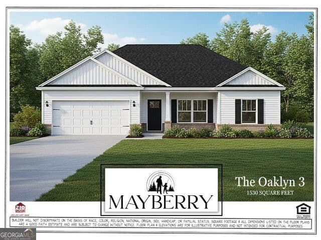 3 bedroom, 2 bathroom, 1,530 sq ft single family residence for sale at 312 Barney Run 172, Statesboro, GA 30458 — photo 2