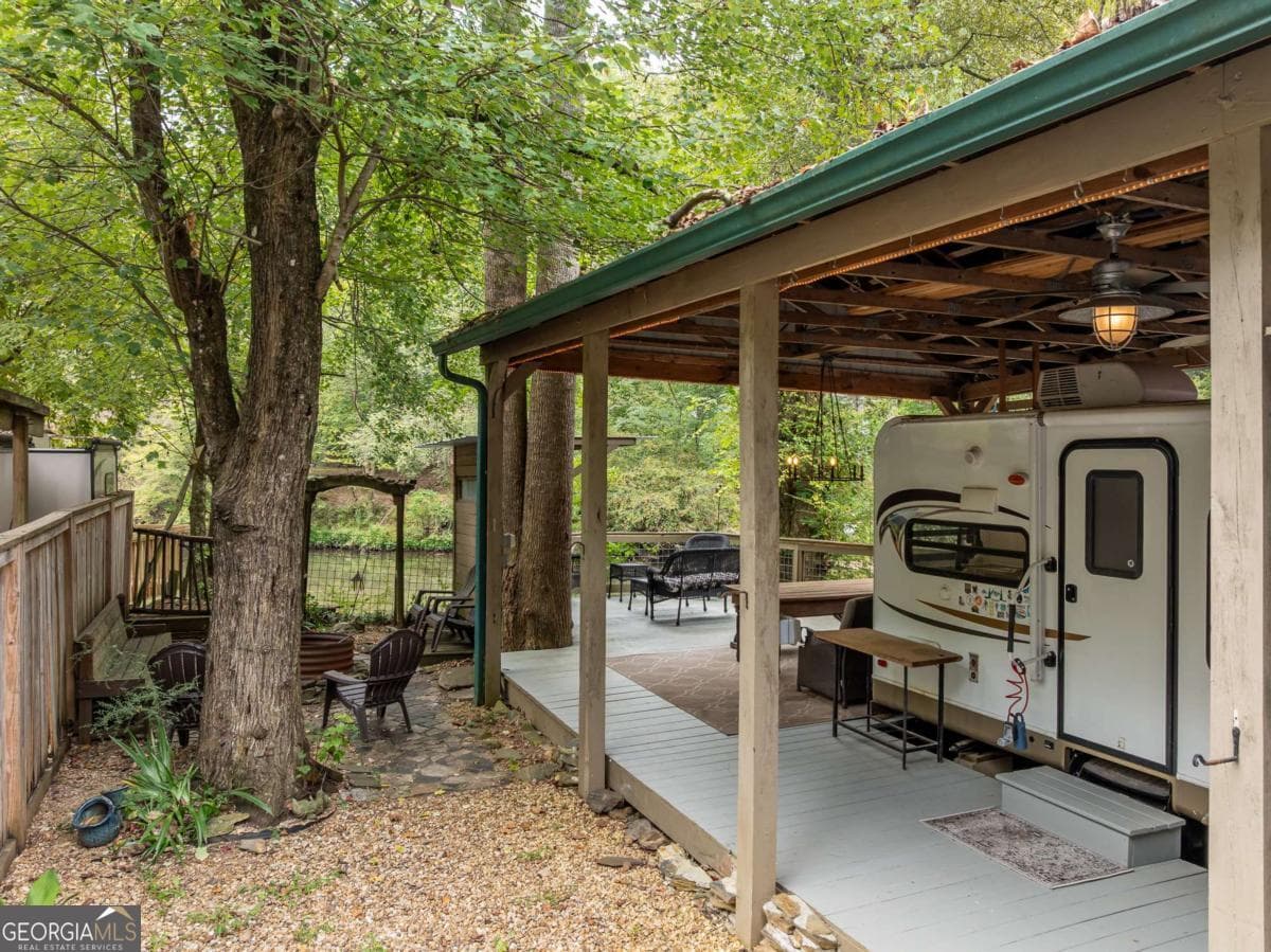 1 bedroom, 1.5 bathroom, 150 sq ft manufactured home,single family residence for sale at 45 First Street, Ellijay, GA 30540