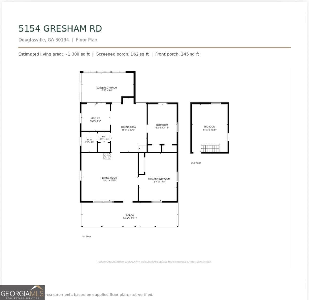 3 bedroom, 1 bathroom single family residence for sale at 5154 & 5158 Gresham Road, Douglasville, GA 30134 — photo 3