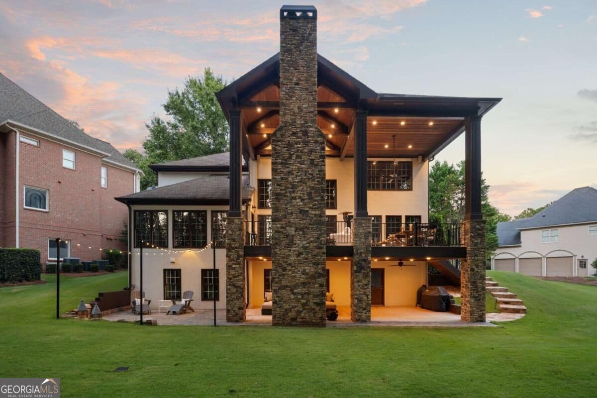 5 bedroom, 4.5 bathroom, 6,552 sq ft single family residence for sale at 608 Eagle Creek Pointe, Johns Creek, GA 30097 — photo 2