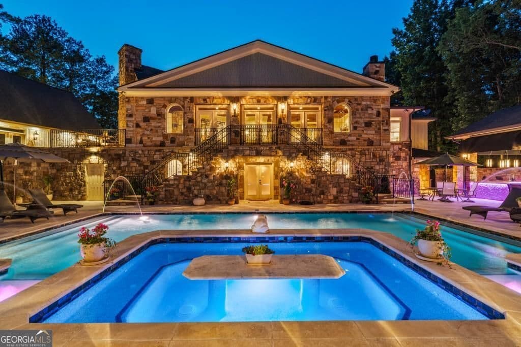 4 bedroom, 6.5 bathroom, 12,279 sq ft single family residence for sale at 37 Retreat Ridge, Cartersville, GA 30120 — photo 1 of 100