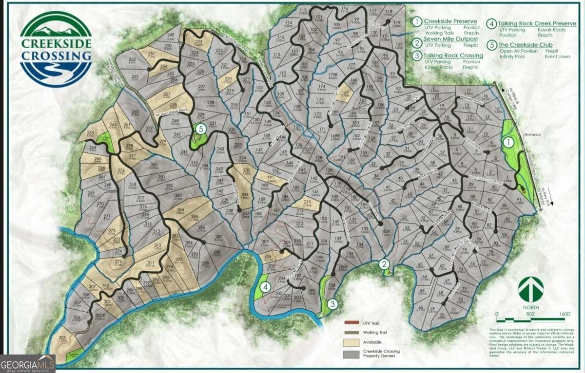 residential lot for sale at 0 Canoe Way LOT 266, Talking Rock, GA 30175 — photo 9