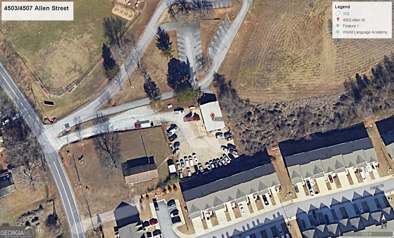 1 bedroom, 1 bathroom, 900 sq ft mixed use for sale at 4503 Allen Street, Oakwood, GA 30566 — photo 3