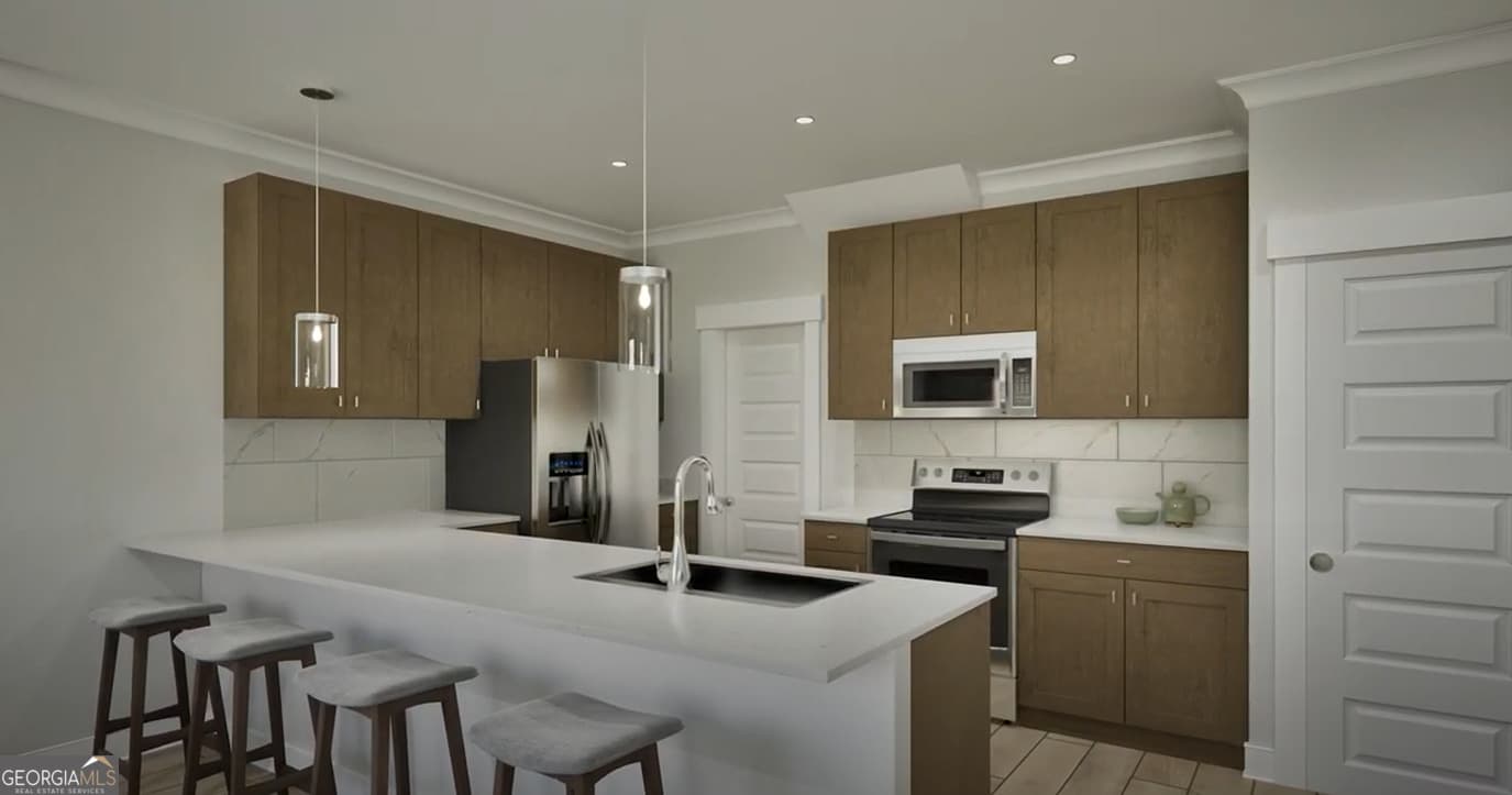 3 bedroom, 2.5 bathroom, 1,637 sq ft townhouse for sale at 2273 Santa Fe Street, Morrow, GA 30260 — photo 3