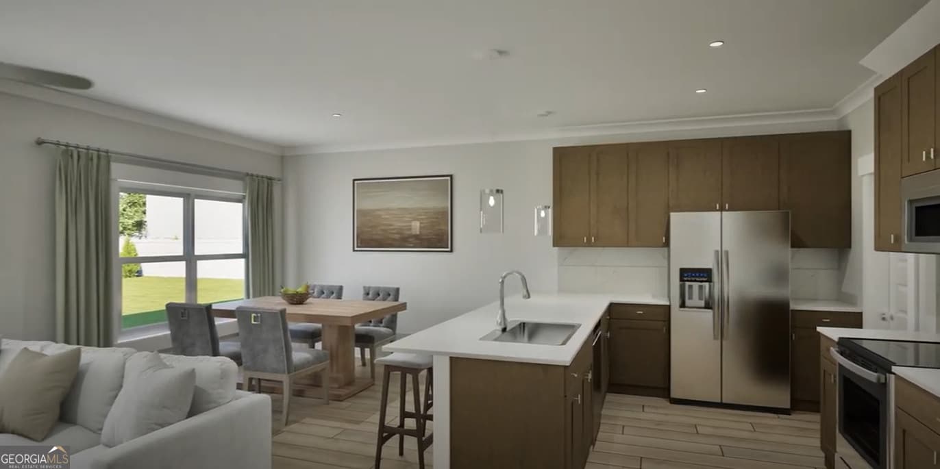 3 bedroom, 2.5 bathroom, 1,637 sq ft townhouse for sale at 2273 Santa Fe Street, Morrow, GA 30260 — photo 4