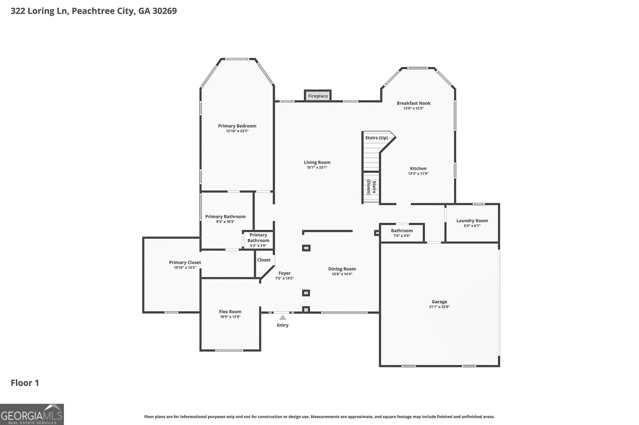 5 bedroom, 3.5 bathroom, 4,992 sq ft single family residence for sale at 322 Loring Lane, Peachtree City, GA 30269 — photo 4