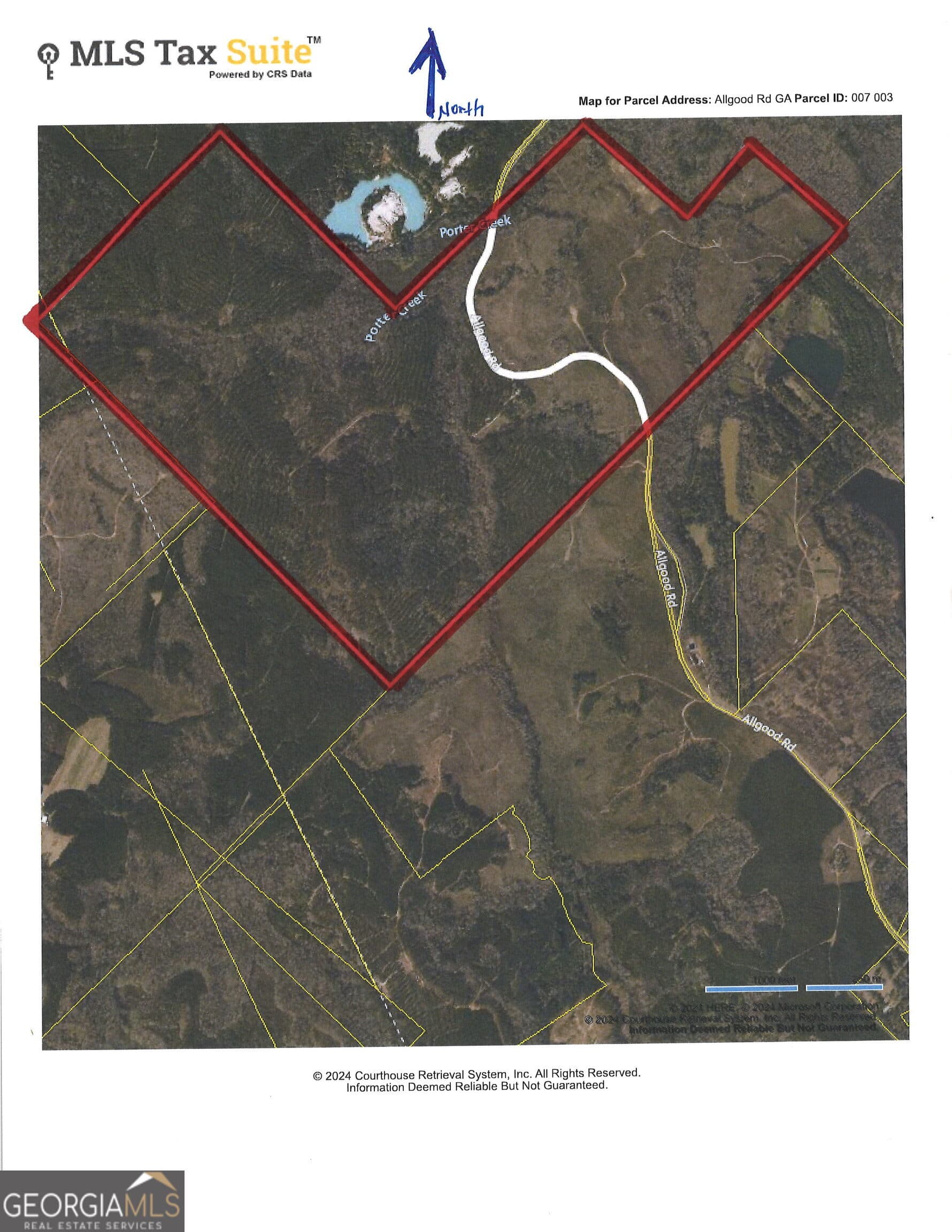 unimproved land for sale at 0 Allgood Road, Jeffersonville, GA 31044 — photo 1 of 1