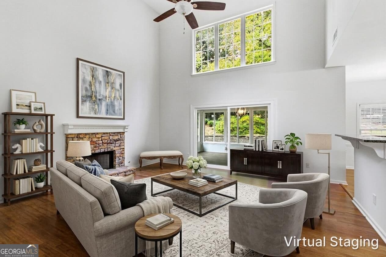 4 bedroom, 3 bathroom, 3,126 sq ft single family residence for sale at 3307 Ellsmere Trace, Marietta, GA 30062 — photo 2