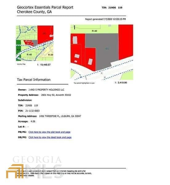 commercial for sale at 0 Highway 92, Acworth, GA 30102 — photo 3