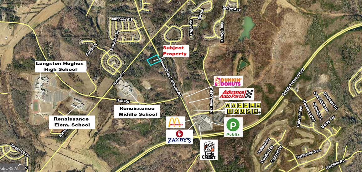 unimproved land for sale at 0 Campbellton Fairburn Road, Fairburn, GA 30213 — photo 4