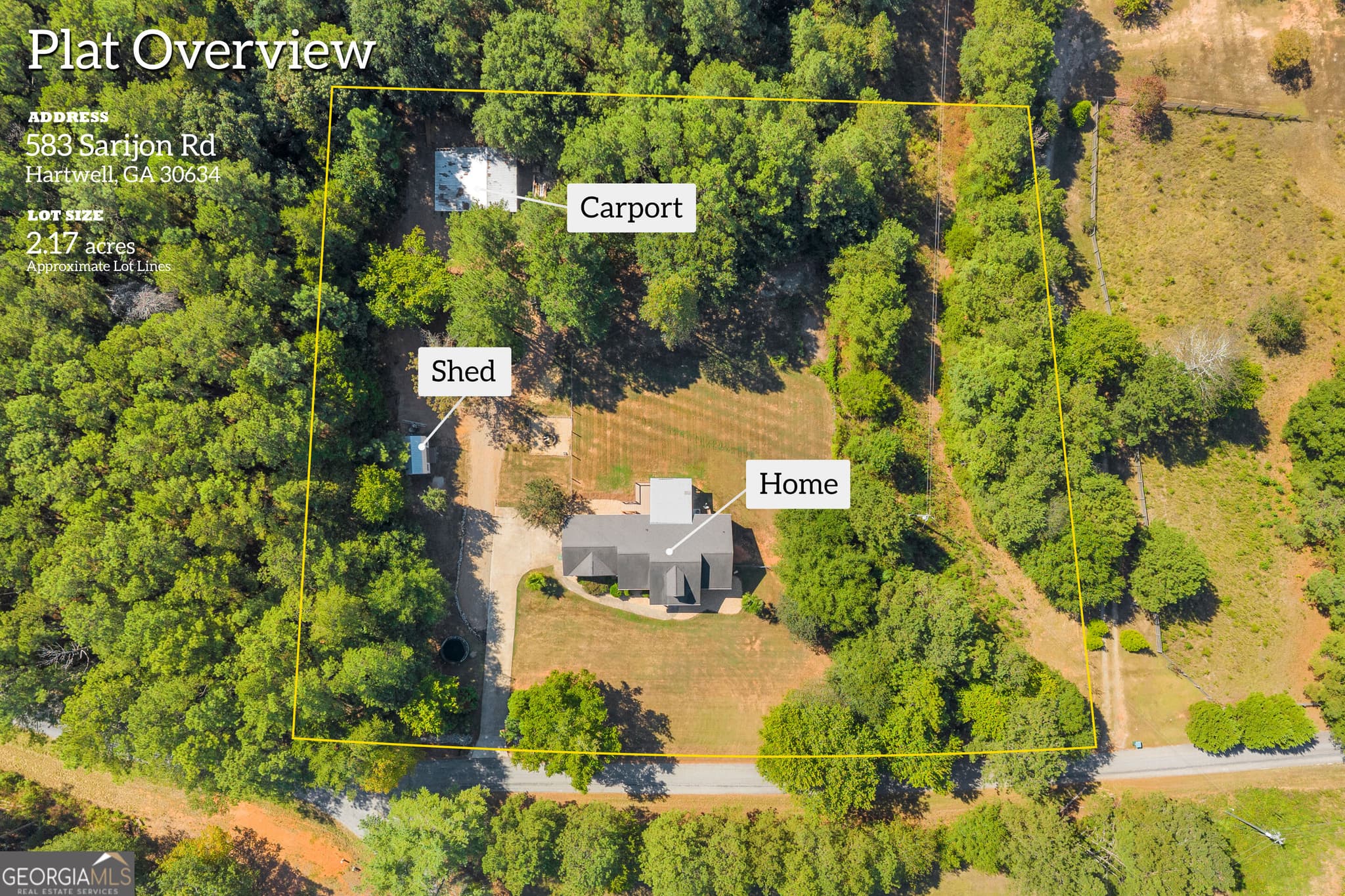 3 bedroom, 2 bathroom, 2,016 sq ft single family residence for sale at 583 Sarijon Road, Hartwell, GA 30643 — photo 4