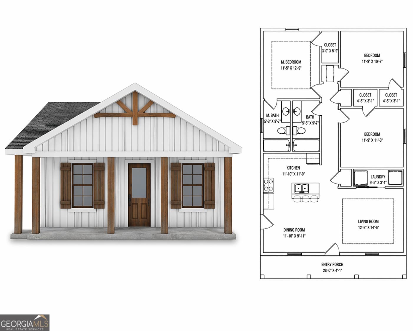 3 bedroom, 2 bathroom, 1,261 sq ft single family residence for sale at 601 E Church Street, Fort Valley, GA 31030
