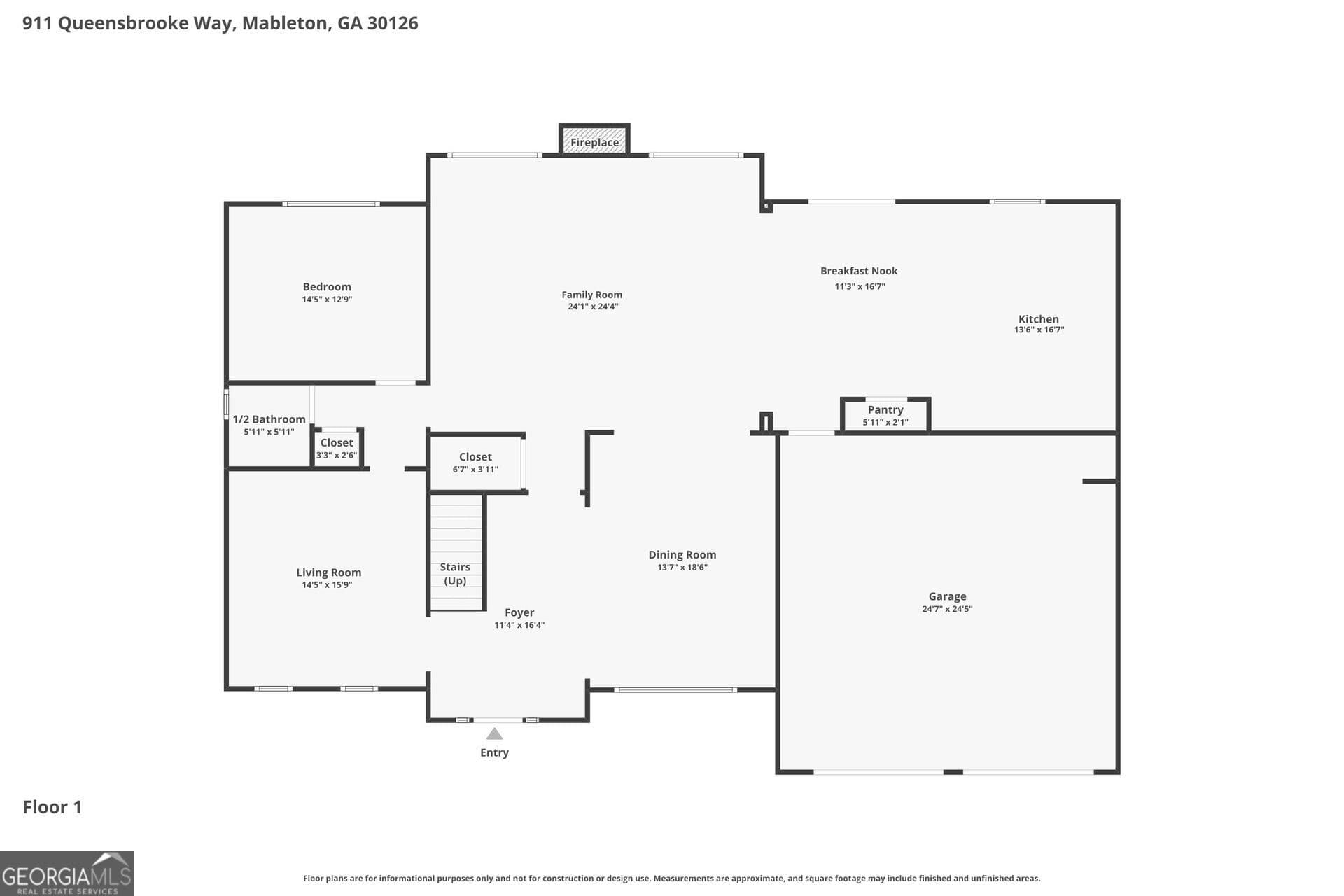 5 bedroom, 3.5 bathroom, 3,184 sq ft single family residence for sale at 911 Queensbrooke Way, Mableton, GA 30126 — photo 2