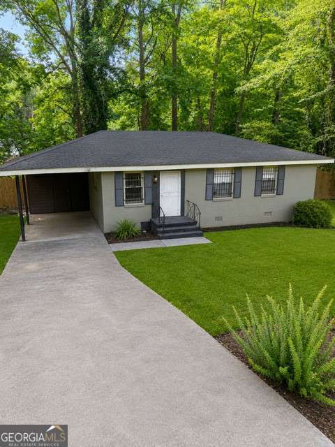 3 bedroom, 1 bathroom, 999 sq ft single family residence sold at 3877 Stone Road, Atlanta, GA 30331