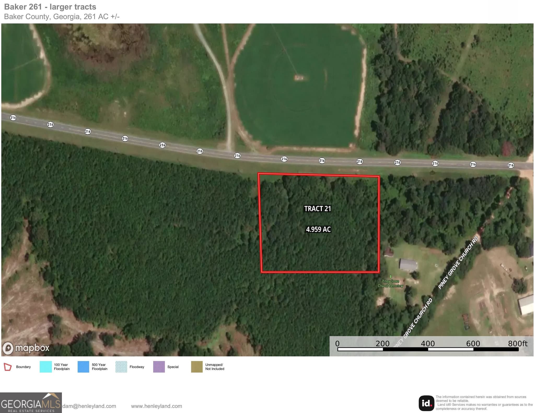 unimproved land for sale at 021 216 Highway, Arlington, GA 39813 — photo 2