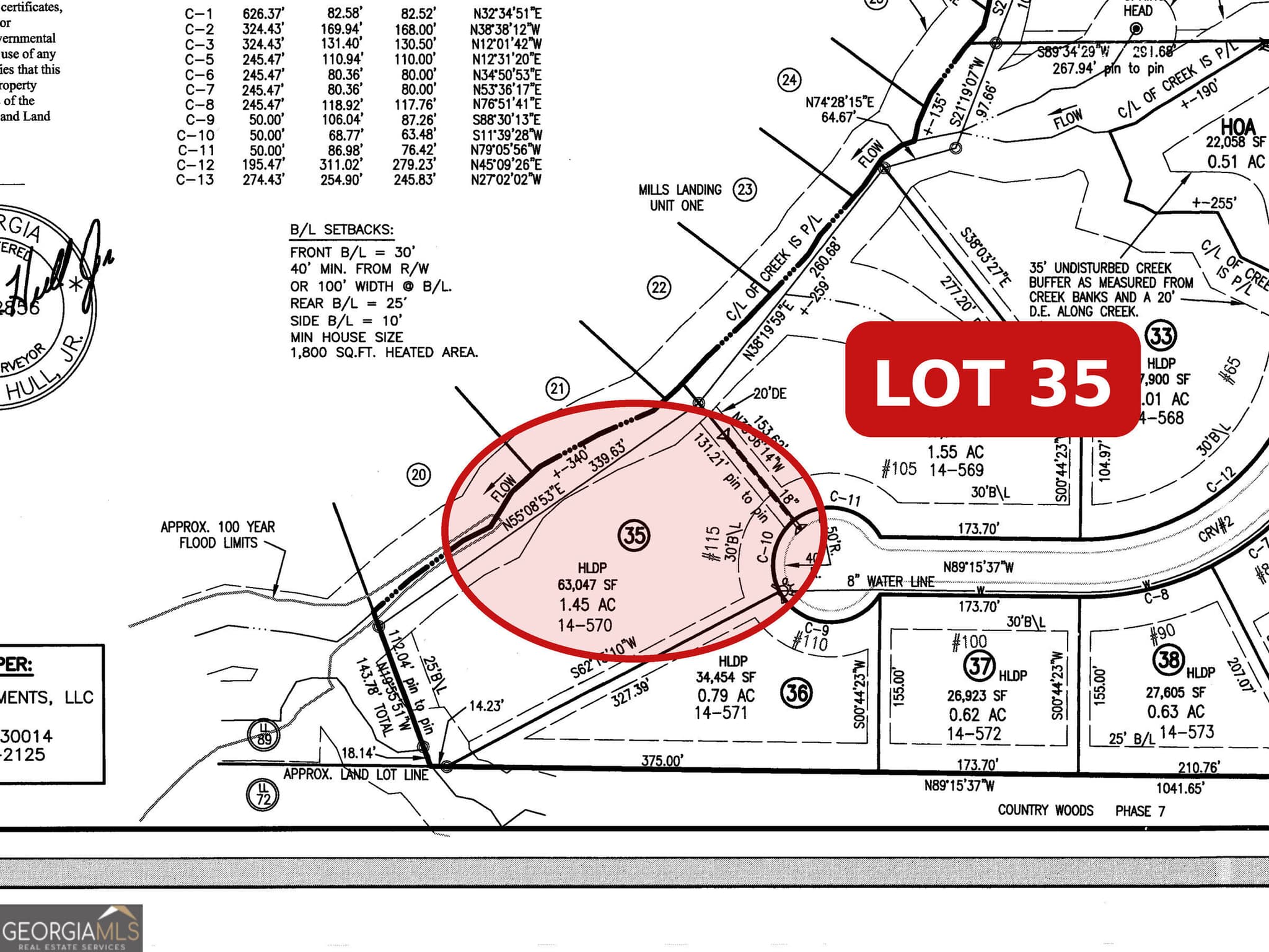 residential lot for sale at UNIT 3 Mills Creek Lane, Covington, GA 30016 — photo 1 of 3