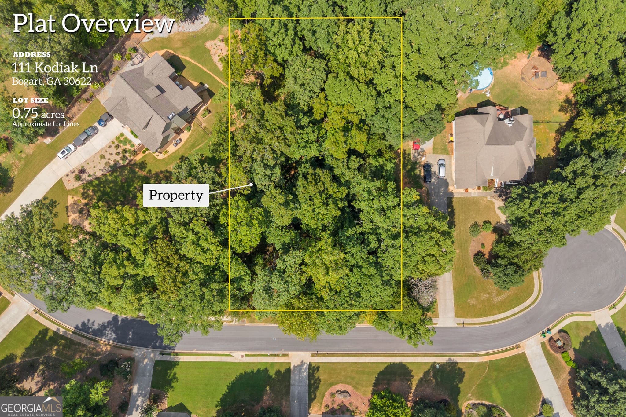 residential lot for sale at 111 Kodiak Lane, Bogart, GA 30622 — photo 1 of 17