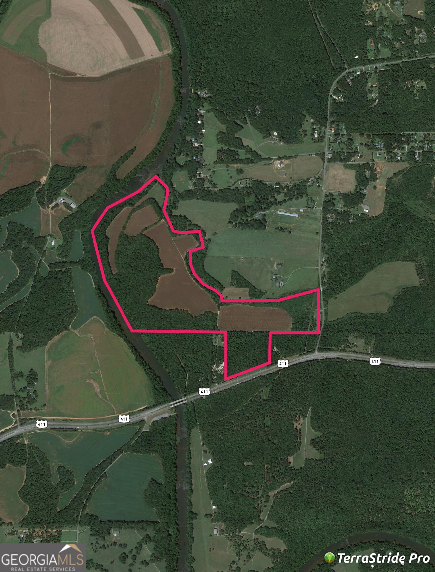 estate lot for sale at 420 Reynolds Bridge Road, Kingston, GA 30145