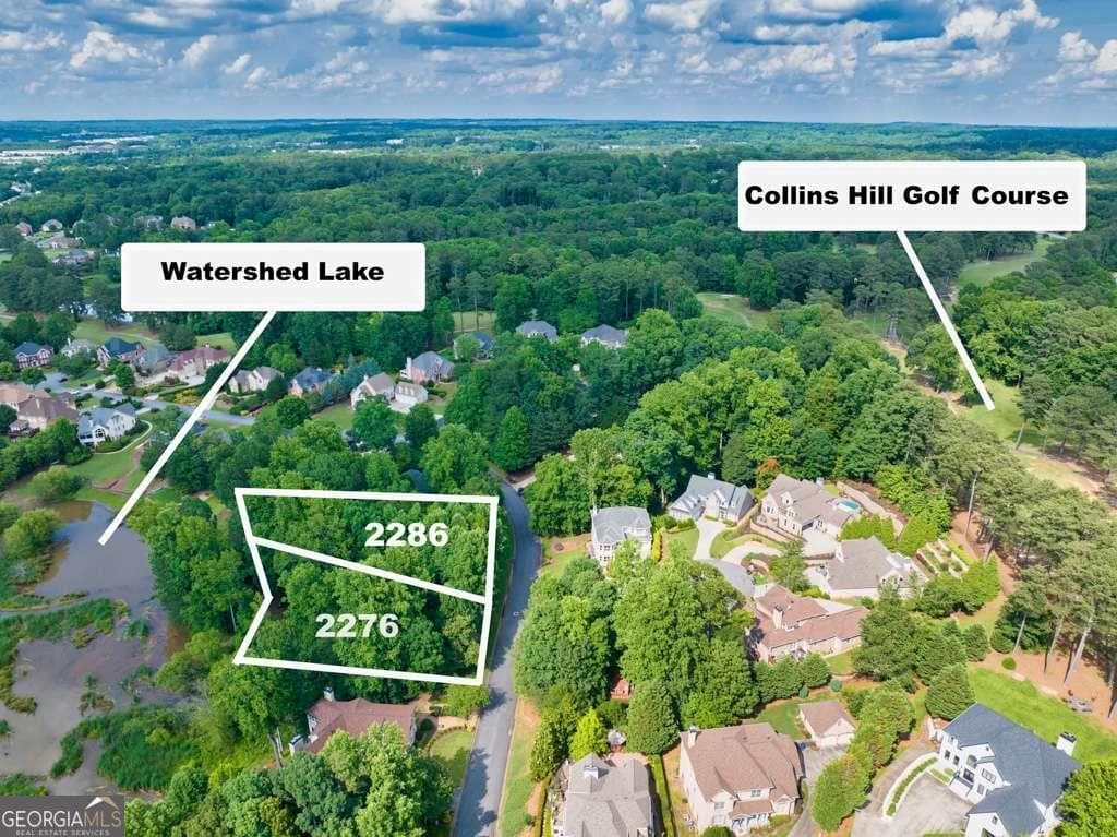 residential lot for sale at 2276 & 2286 Lake Ridge Terrace, Lawrenceville, GA 30043 — photo 9