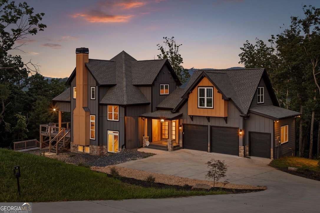 5 bedroom, 4.5 bathroom, 4,110 sq ft single family residence for sale at 1722 High Summit Drive, Talking Rock, GA 30175