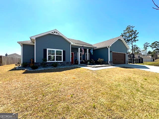 4 bedroom, 3 bathroom, 2,127 sq ft single family residence sold at 8002 Barton Drive, Midland, GA 31820