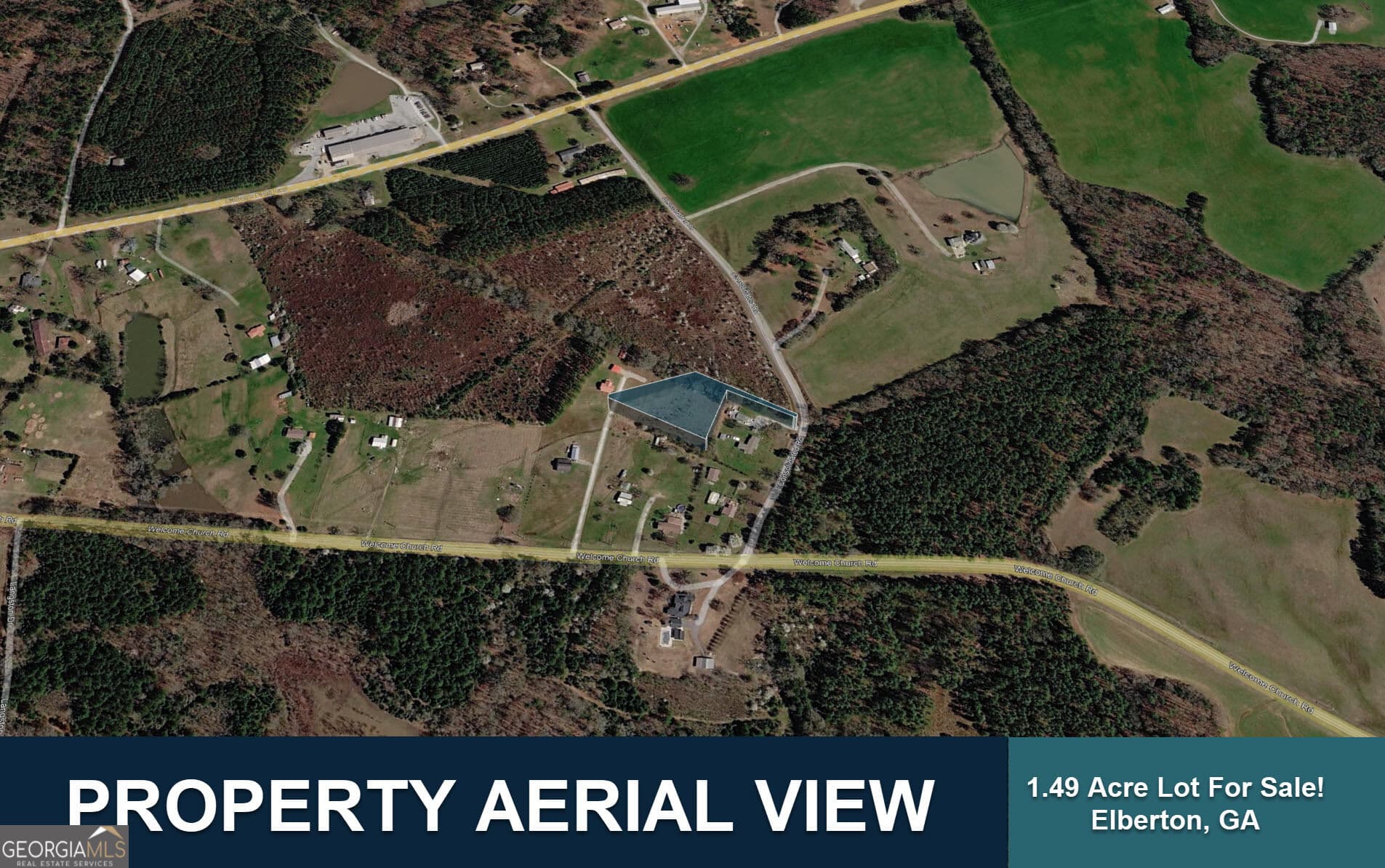 residential lot for sale at 0 Welcome Church Road, Elberton, GA 30635 — photo 2