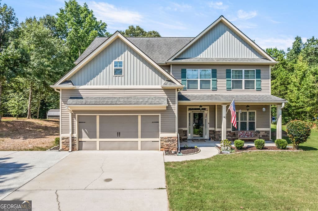 4 bedroom, 3 bathroom, 2,396 sq ft single family residence for sale at 178 Brandish Drive, Newnan, GA 30263 — photo 1 of 27