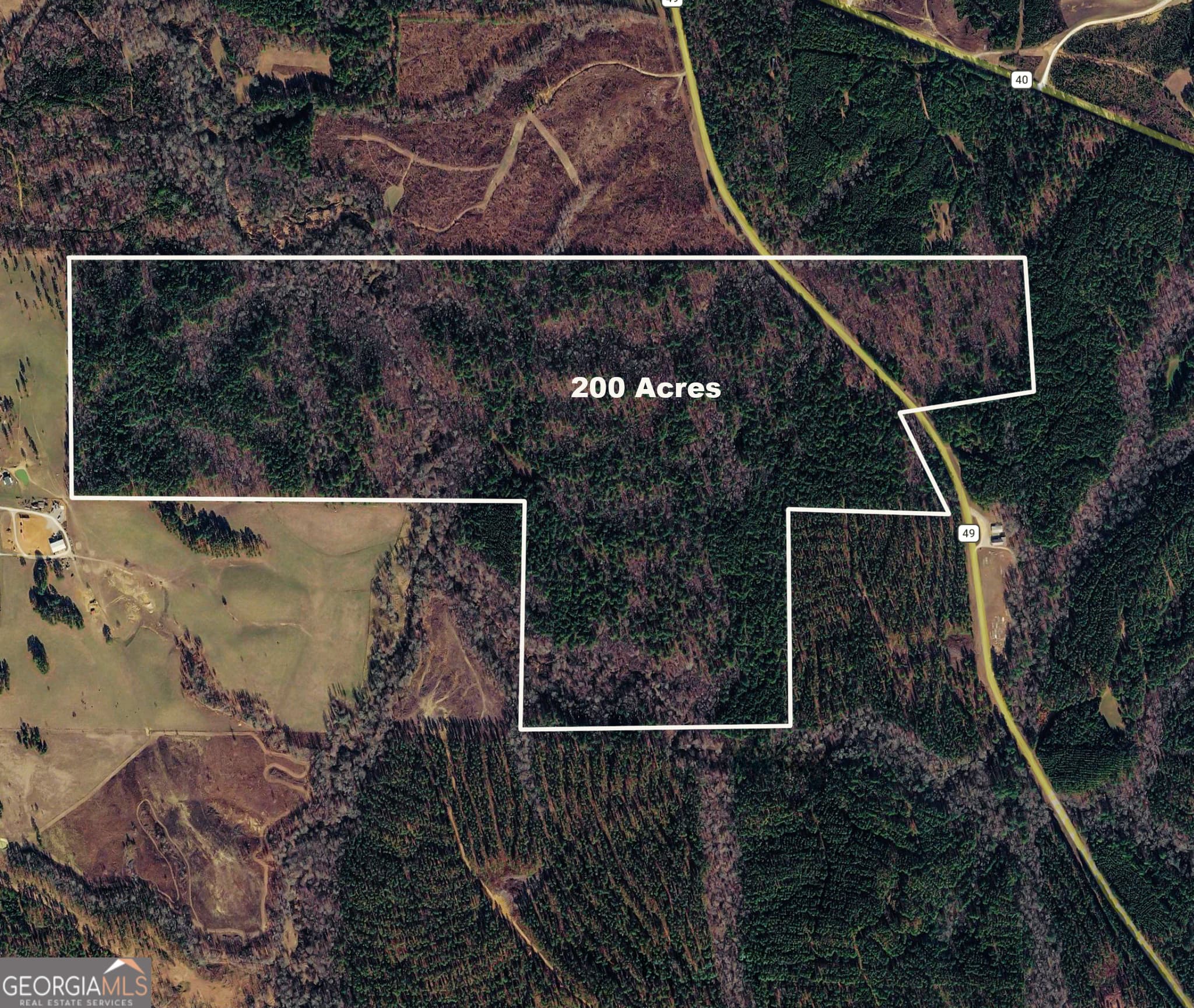 unimproved land for sale at 0 County Road 49, Fruithurst, AL 36262 — photo 1 of 15