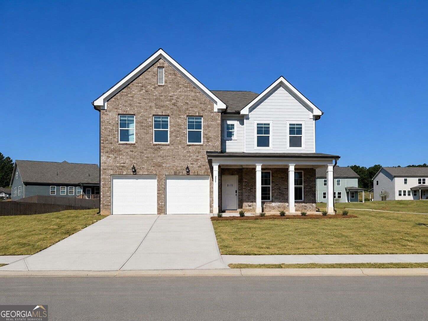 4 bedroom, 2.5 bathroom, 2,506 sq ft single family residence for sale at 211 Whispering Pines Avenue LOT 163, Conyers, GA 30094 — photo 1 of 24