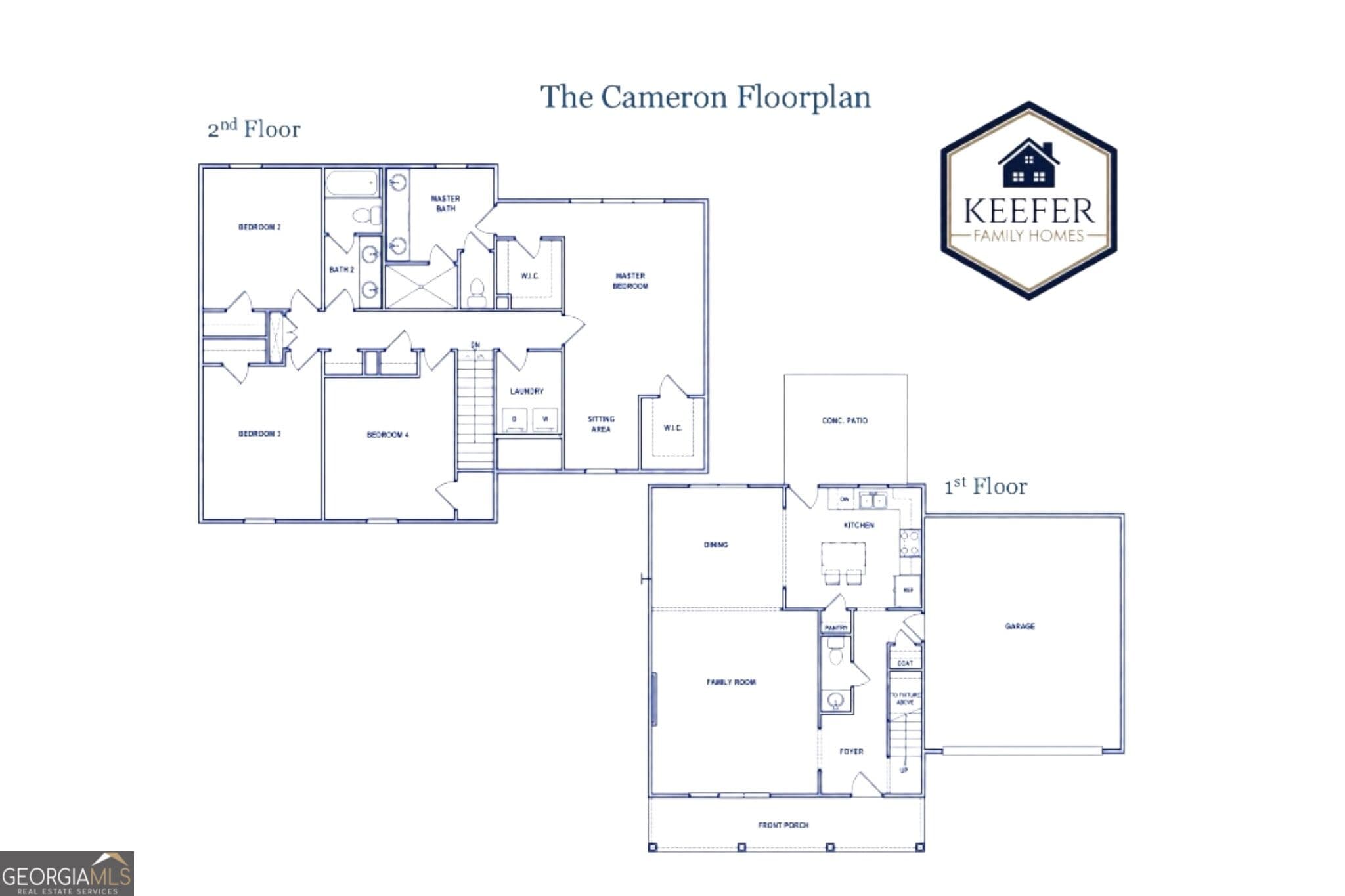 4 bedroom, 2.5 bathroom, 2,134 sq ft single family residence for sale at 6369 Flat Rock Lane LOT 81, Atlanta, GA 30349 — photo 6