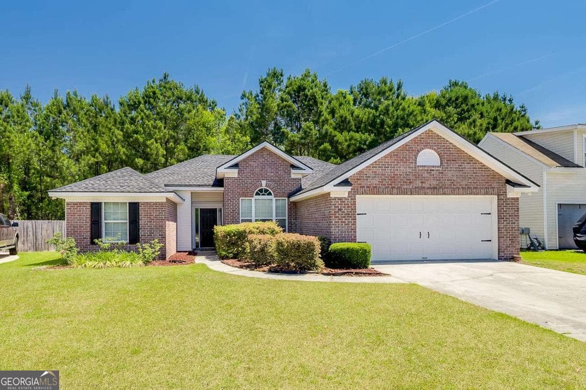 3 bedroom, 2 bathroom single family residence sold at 110 Flat Creek Lane, Guyton, GA 31312