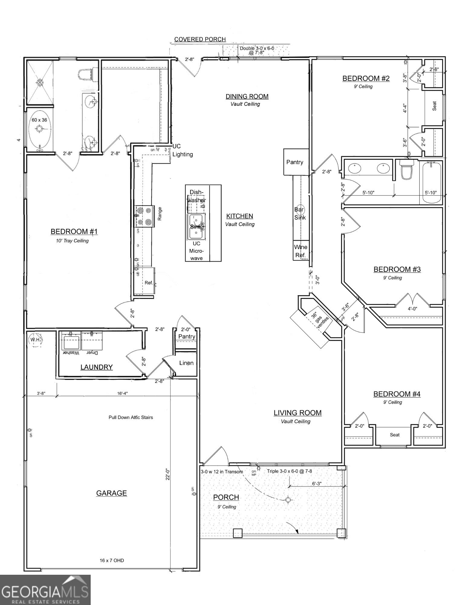 4 bedroom, 2 bathroom, 1,988 sq ft single family residence for sale at 9120 Lisa Circle, Gainesville, GA 30506 — photo 8