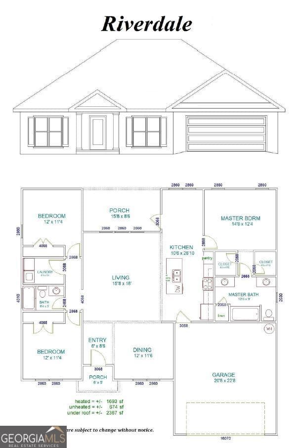 3 bedroom, 2 bathroom, 1,693 sq ft single family residence sold at 603 Belfast Loop 71, Ellabell, GA 31308