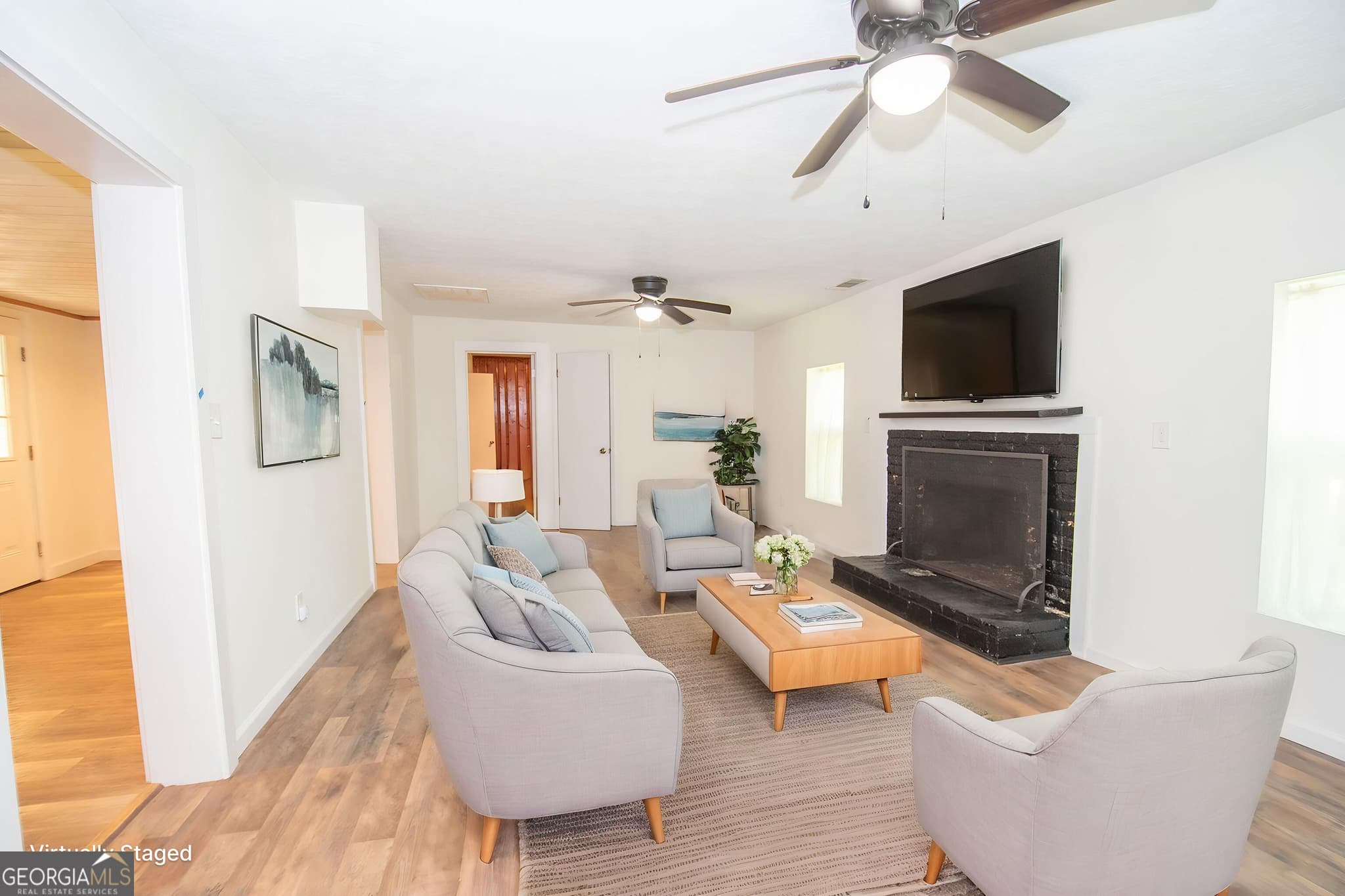 2 bedroom, 2 bathroom, 1,112 sq ft single family residence for sale at 247 Ball Street, Moreland, GA 30259 — photo 8