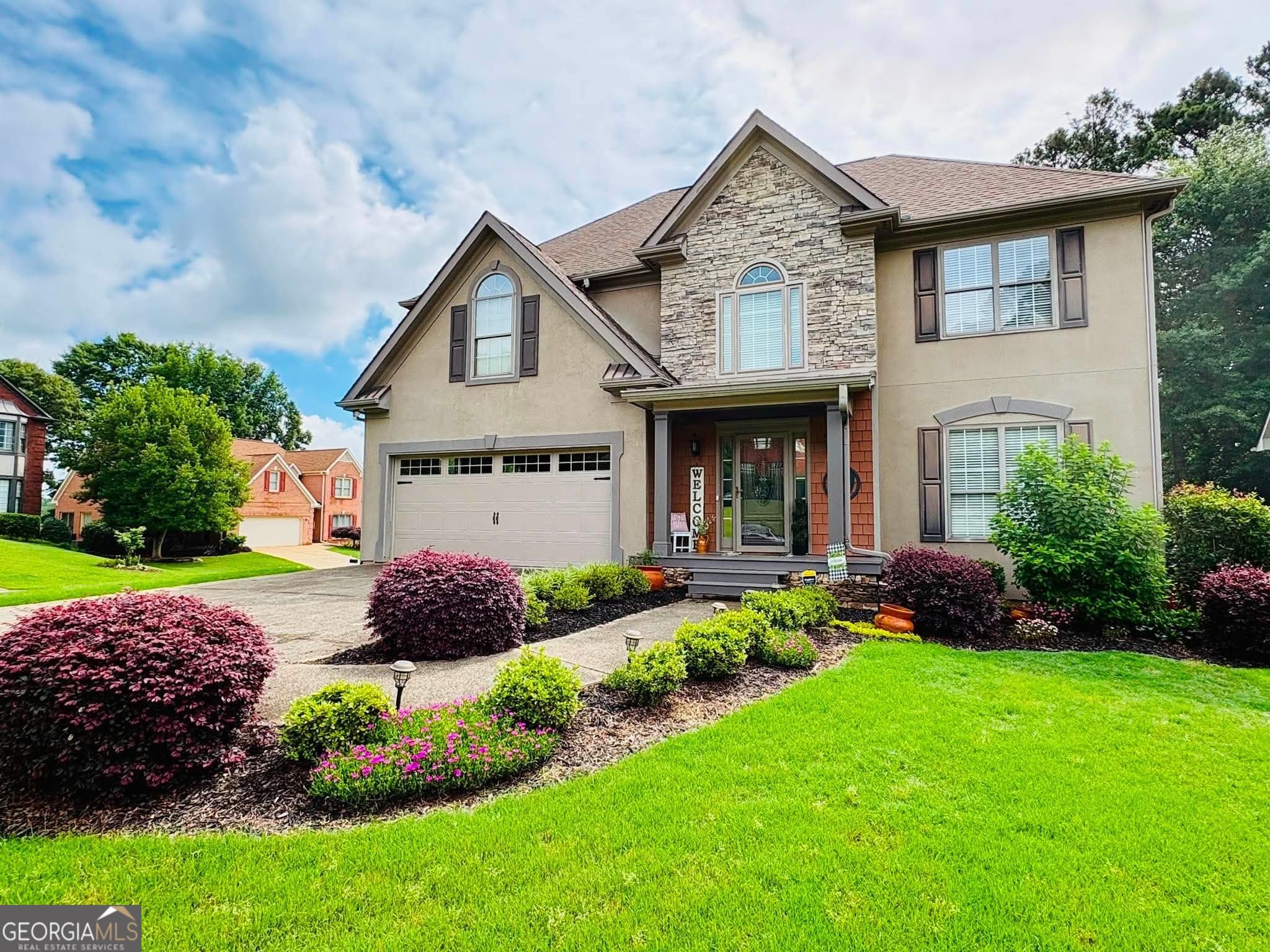 4 bedroom, 3 bathroom, 3,061 sq ft single family residence sold at 4128 Mulligan Lane, Acworth, GA 30101