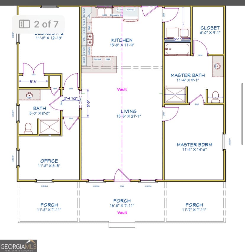 2 bedroom, 2 bathroom, 1,244 sq ft single family residence sold at LOT 4 Caldwell Road, Brasstown, NC 28902
