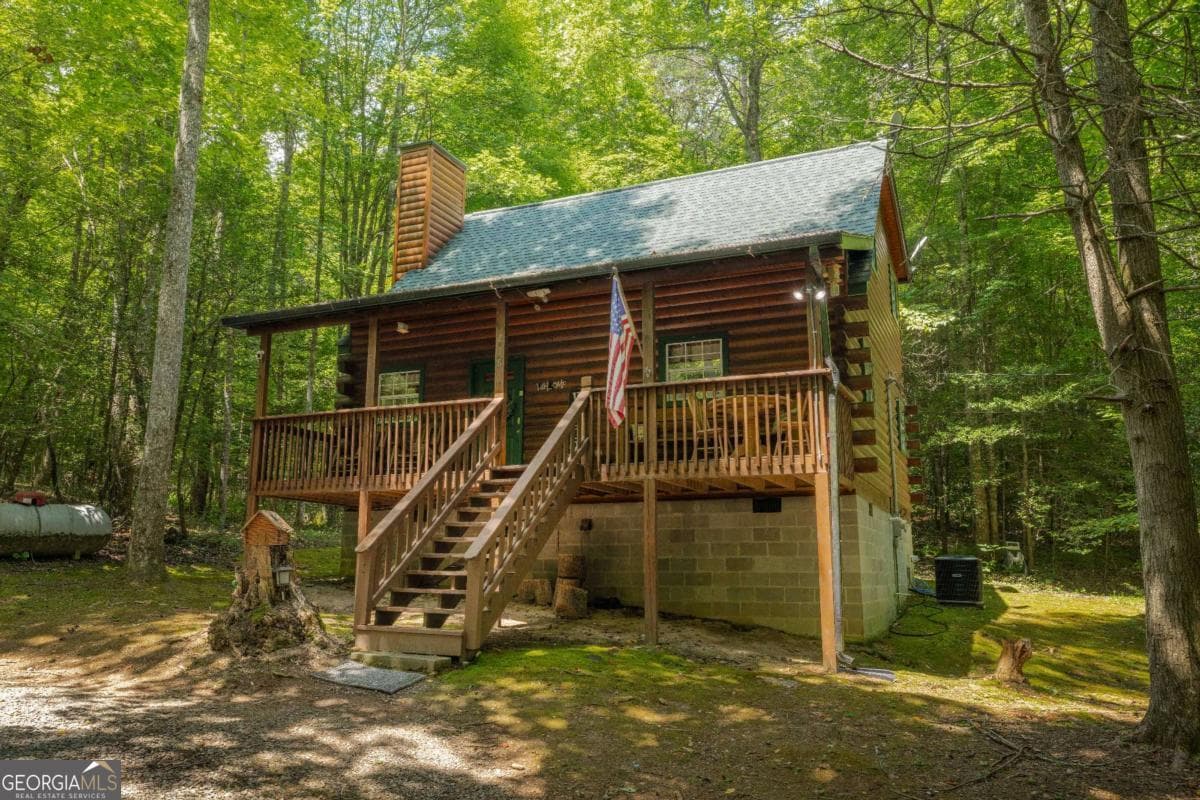 2 bedroom, 2 bathroom, 1,131 sq ft cabin,single family residence for sale at 218 Broken Arrow Way 17, Epworth, GA 30541