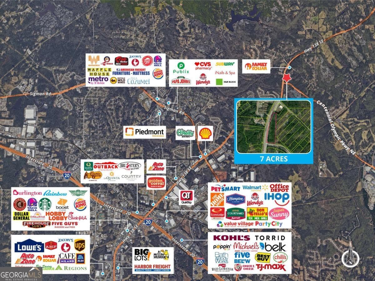 unimproved land for sale at 0 GA-138, Conyers, GA 30013 — photo 1 of 2
