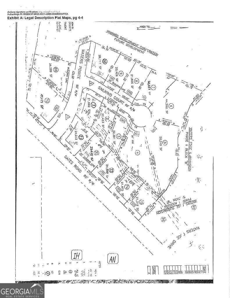 residential lot for sale at 420 Lake Waters Pointe, Lizella, GA 31052 — photo 4