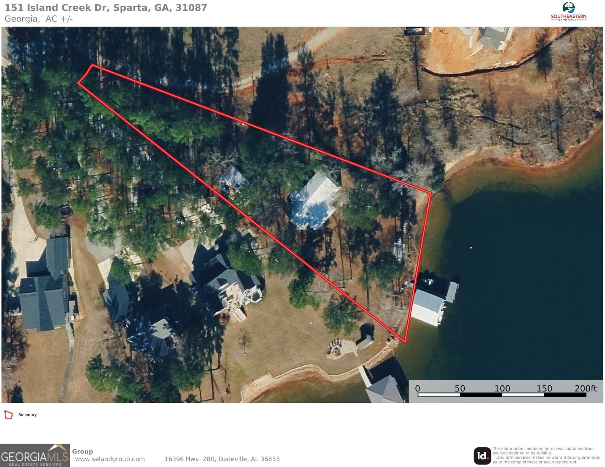 3 bedroom, 2 bathroom, 1,344 sq ft single family residence for sale at 151 Island Creek Drive, Sparta, GA 31087 — photo 2