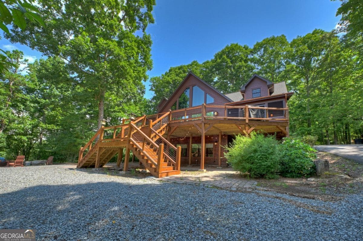 5 bedroom, 3.5 bathroom, 3,937 sq ft cabin,single family residence for sale at 85 Squirrel Chase, Morganton, GA 30560 — photo 10